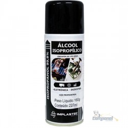 Álcool Isopropílico Isopropanol 99,8% 160g 220ml  Spray